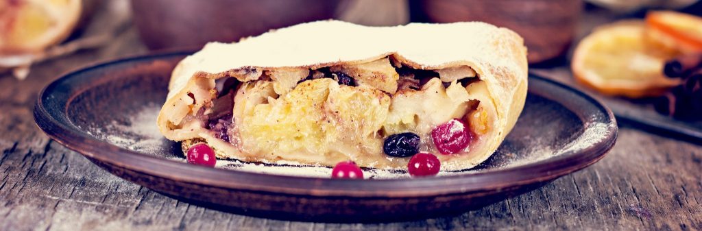 Our Favorite Fall Dessert: Apple-Cranberry Strudel 